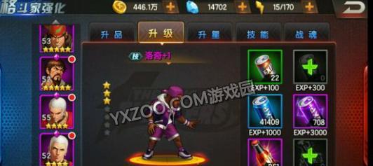 《拳皇98终极之战OL》游戏格斗家卡牌培养攻略（打造无敌王者之路）