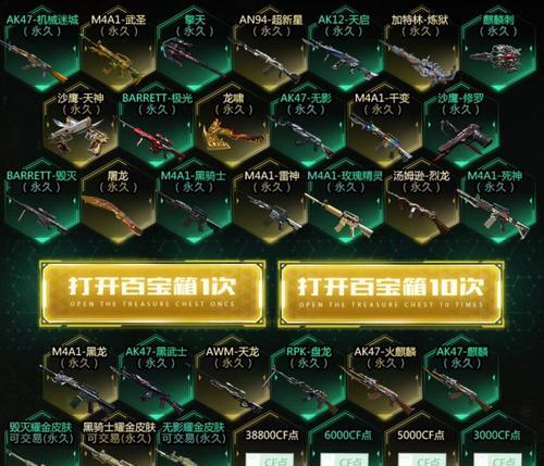 CF手游2023幸运百宝箱值得抽吗？有哪些奖励？