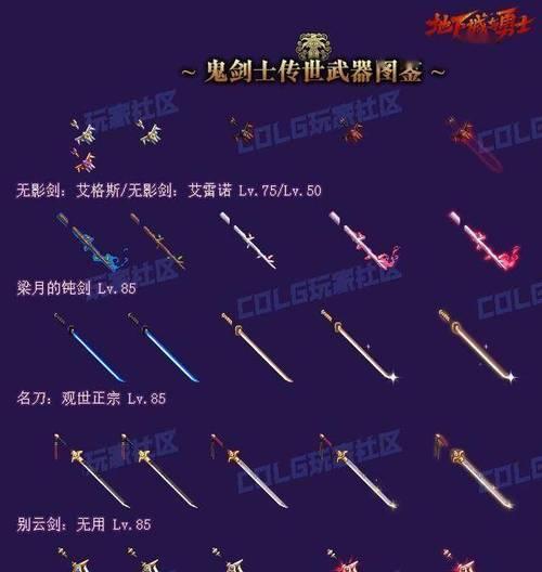 地下城勇士顶级武器有哪些？如何获取？