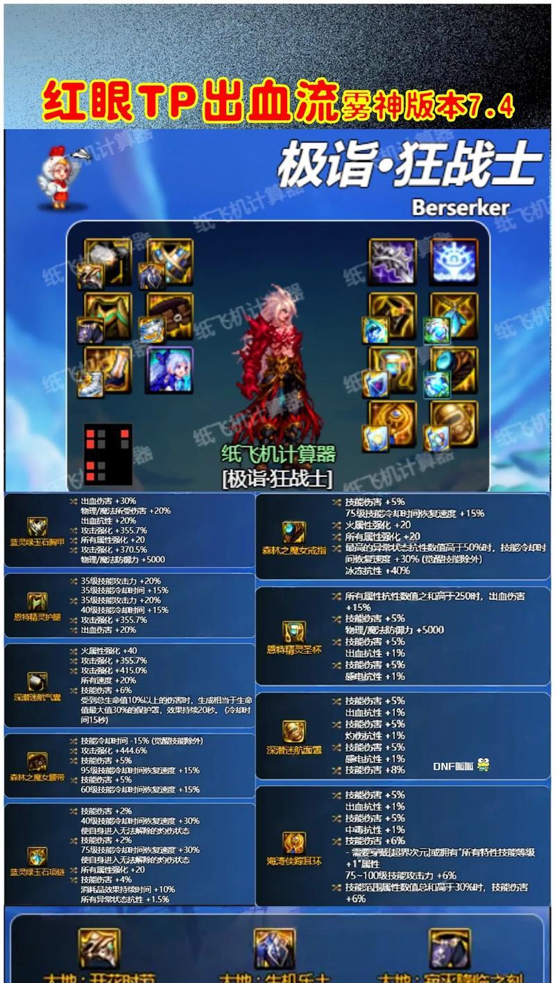 dnf鬼泣85级的技能搭配推荐是什么？鬼泣85级的装备选择如何？