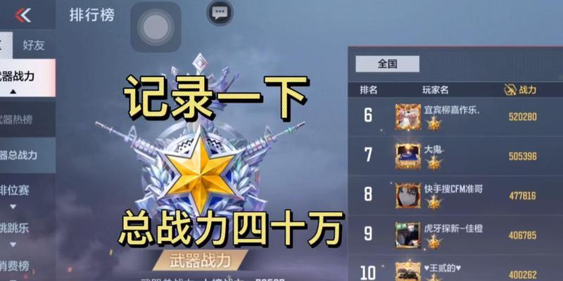 cf中一把武器平均能增加多少战力？如何计算？